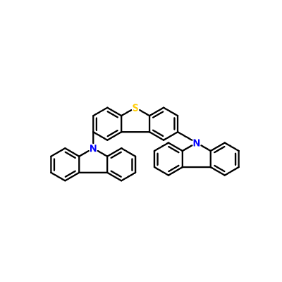 CAS 913738-04-2|9,9'-(2,8-dibenzotiofendiil)bis-9H-karbazolas