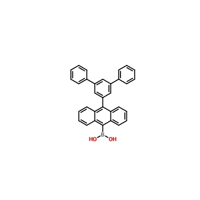 CAS 1415334-59-6|(10-([1,1':3',1''-terfenil]-5'-il)antracen-9-il)boro rūgštis