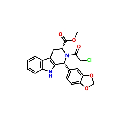 CAS 171489-59-1|(1R,3R)-METIL-1,2,3,4-TETRAHIDRO-2-CHLOROACTIL-1-(3,4-METILENDIOKSIFENILAS)-9H -PIRIDO[3,4-B]INDOLAS-3-KARBOKSILATAS
