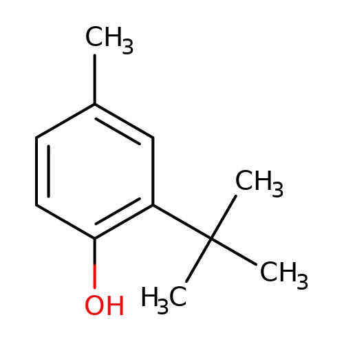 CAS:2409-55-4|2-tret-butil-4-metilfenolis