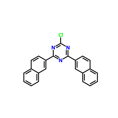 CAS 1247124-77-1|2-chloro-4,6-di(naftalen-2-il)-1,3,5-triazinas