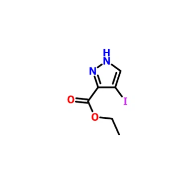 CAS 179692-08-1|Etilo 4-jodo-1H-pirazolo-5-karboksilatas