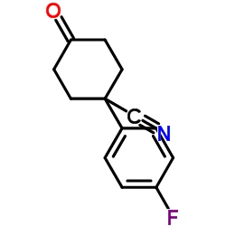 CAS:56326-98-8|4-CIANOS-4-(4-FLUOROFENILAS)CIKLOKSANONAS