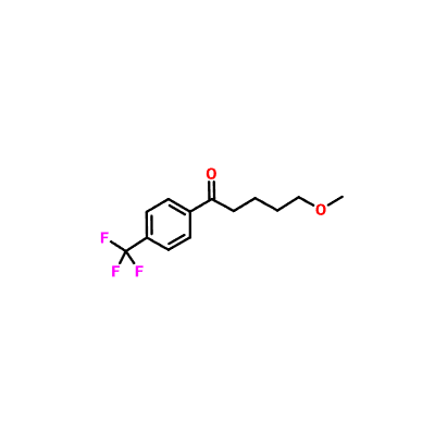 CAS 61718-80-7|5-Metoksi-1-[4-(trifluormetil)fenil]-1-pentanonas