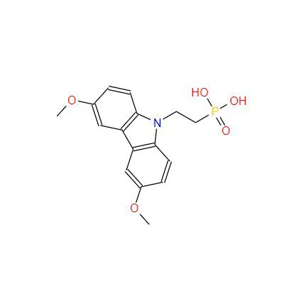 CAS: 2377770-18-6丨Fosfono rūgštis, P-[2-(3,6-dimetoksi-9H-karbazol-9-il)etil]-