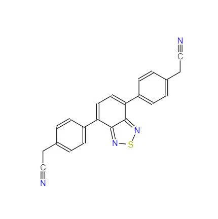 CAS: 2512845-03-1丨2,2'-(Benzo [c][1,2,5] tiadiazol-4, 7-difenilbis (4, 1-fenilenas)) diacetonitrilas